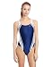 Speedo Race Xtra Life Lycra Quantum Splice Superpro Swimsuit, Navy and White, 30