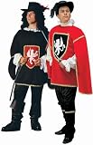 Adult Black Musketeer Halloween Costume