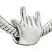I Love You Gesture Beads Charm - Pandora Charm title=