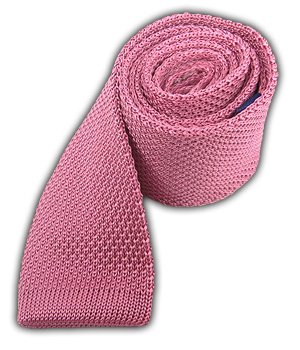 100% Silk Knit Pink 2 3/4
