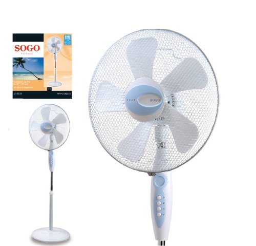 Imagen principal de Ventilador de pie 16'' 40cm 3 Velocidades