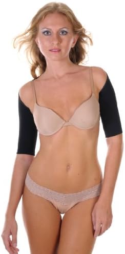 Arm Shaper, Shapewear, Arm Slimmer, Arm Control Shapewear Cincher By Your Contour (Medium, Black)