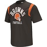 Cleveland Browns Reebok Gridiron Short Sleeve Youth T Shirt (M)