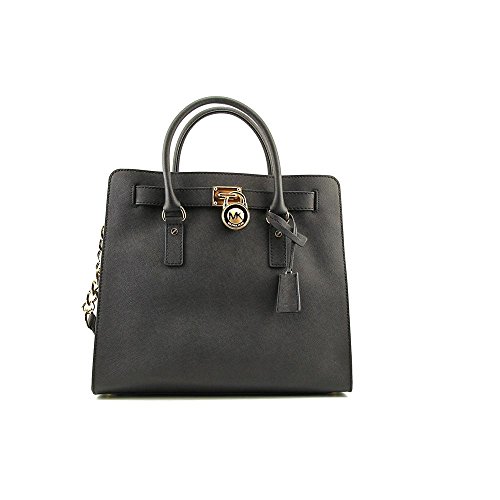 Michael Michael Kors Hamilton Large North South Tote Women Black Tote NWT