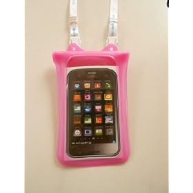 DiCAPac WP-C10s - Etui �tanche pour Smartphones iPod Touch / Blackberry / HTC Wildfire / Hero / Droid / HTC EVO 4G / Google Nexus One / Samsung Galaxy et d'autres pour de nombreux - couleur rose