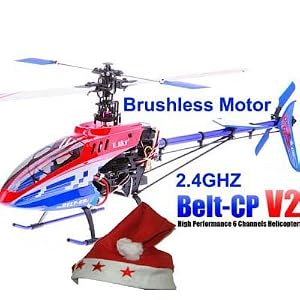 2.4 Ghz Esky Belt-cp V2 W brushless Motor and Lipo Battery(color May Vary)--bonus-santa... by 