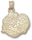 Sterling Silver UNIV OF NORTH CAROLINA NEW RAMS HEAD - B0009R9E8I