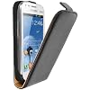 mumbi PREMIUM ECHT Leder Flip Case Samsung Galaxy S Duos Tasche H�lle