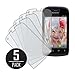 Kyocera Hydro Screen Protector Cover, MPERO Collection 5 Pack of Matte Anti-Glare Screen Protectors for Kyocera Hydro C5170