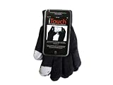 iTouch Touchscreen Glove for Women - No embroidery Grey Fingertips