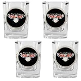 NBA Four Piece Square Shot Glass Set