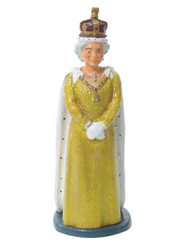 Childrens Toyshop  Toys : William Britain HM Queen Elizabeth 54mm Figures HM Queen Elizabeth in State Opening of Parliament dress