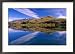 Hilly Countryside and Sky Mirrored in Lake Hayes, Near Arrowtown, Queenstown, Otago, New Zealand Places Framed Photographic Poster Print by David Wall, 29x21