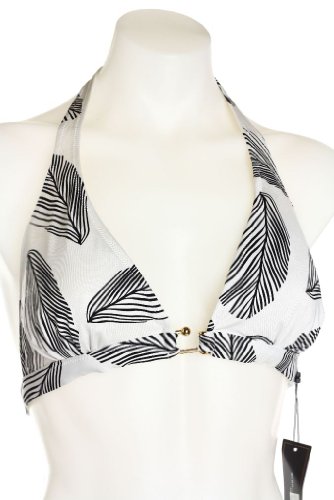 BCBGMAXAZRIA Womens B&W Palm Top Large