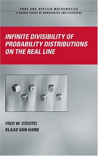 Infinite Divisibility of Probability Distributions on the Real Line (Chapman & Hall/CRC Pure and Applied Mathematics)