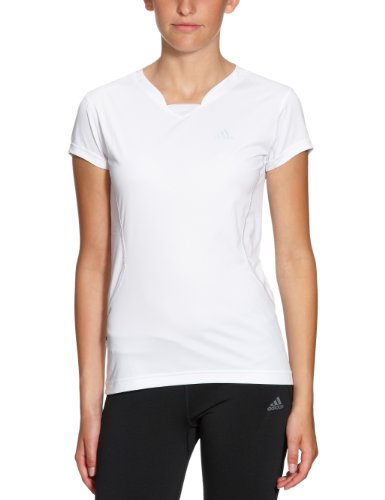 adidas Damen Laufshirt AS Salva Short Sleeve, WHITE/ULTRAB, 36 Preisvergleich