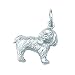 Sterling Silver Cockapoo Dog Charm
