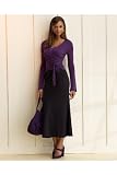 Spiegel Signature Ponte Knit Collection: Bias-Cut Skirt
