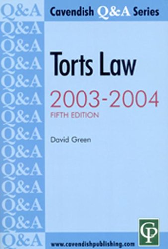 Torts Q&A 2003-04