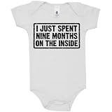 9 Months on the Inside Baby Grow