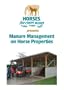 Manure Management On Horse Properties