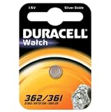 Produkt-Bild: Duracell Knopfzelle Silberoxid Uhrenbatterien (SR721/362/361/SR58)
