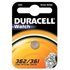 Duracell Knopfzelle Silberoxid Uhrenbatterien (SR721/362/361/SR58)