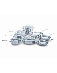 Calphalon Tri-Ply Stainless Steel 13-Piece Cookware Set Calphalon Tri-Ply Stainless Steel 13-Piece Cookware Set