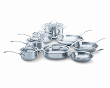 Calphalon Triply Stainless Steel 13-Piece Cookware Set