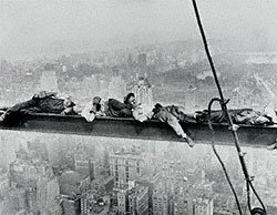 Eurographics AU1102 Stahltr&auml;ger, Relax 40 x 30 cm, Hochwertiger Kunstdruck - New York