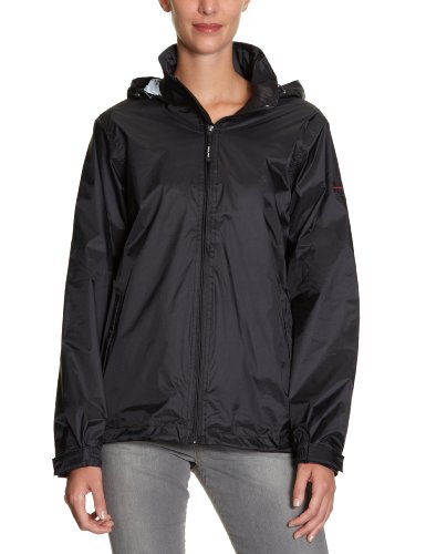 Northland Professional Damen Regenjacke Roberta, black, 40, 02-04840