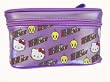 Tunes Tweety Bird & Hello Kitty cosmetic bag -purple