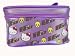 Tunes Tweety Bird & Hello Kitty cosmetic bag -purple