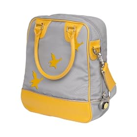 Red or Dead Flying Ducks Printed Bowler Bag
