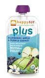 Big Save Happy Tot Plus Blueberry, Apple and Purple Carrot, 4.22-Ounce (Pack of 8) by Happy Tot