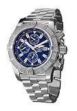 Breitling A1337053-C757-135A Aeromarine Blue Dial Stainless Steel Men's Automatic Chronograph, Chronometer Watch