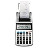 Canon : P1-DHV2 Desktop Calculator, 12-Digit LCD, One-Color Printing, Purple -:- Sold as 2 Packs of - 1 - / - Total of 2 Each