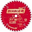 Freud Inc D0740X Diablo Carbide Tipped Circular Saw Blade