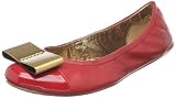 DKNY Women’s Dasha Ballerina Flat,Red,11 M US