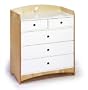Offi Bebe 2 Kids Dresser with 5 Drawers