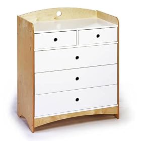 Offi Bebe 2 Kids Dresser with 5 Drawers by Offi