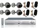 4 x Full Colour CCD Day/Night Hidden Security Spy Cameras and 4 Channel DVR 160GB with Motion Detection - all Inclusive Package