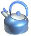 melody kettle IH200V対応 アルミ笛吹ケトル 1.5L ブルー