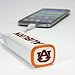 NCAA Auburn Tigers APU 2200JX USB Mobile Charger, White