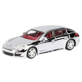 Schuco - SCHU25860 - V�hicule Miniature - Porsche Panamera Chrome - Echelle 1/87