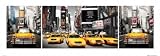 New York Taxi Yellow Cab Triptych Photography Print 95x33cm 41Aj3QKPzEL. SL160 New York Taxi Yellow Cab Triptych Photography Print 95x33cm