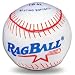 RAG BALL, 16'' SOFTBALL, WHITE