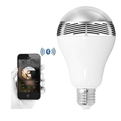 Imported Colorful Wireless Bluetooth Speaker Smart LED Bulb Light E27 3W 100-240V