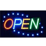 Heavy Duty Open Electronic Colorful Flash Flashing LED Display Sign Shop Door Window Advertising LED Board Indoor Decor