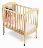 Foundations Serenity Compact-Size All-in-One Functionality Reflective Crib - Natural 10-MC-N3